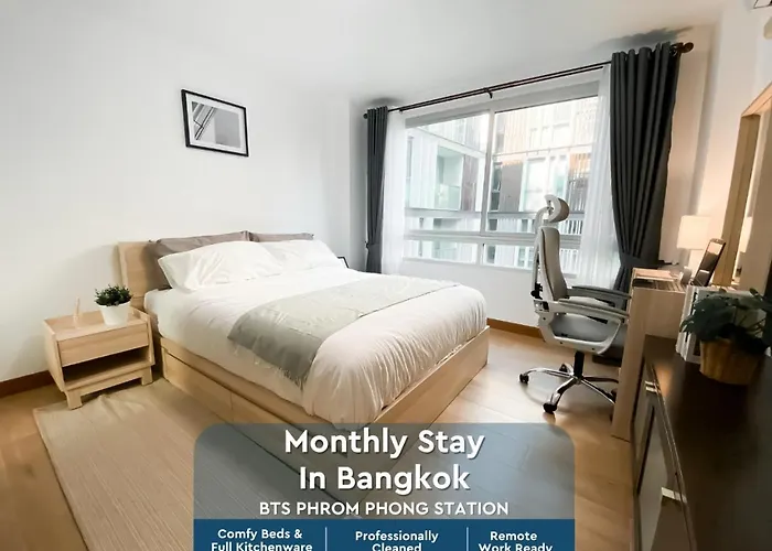 Spacious 53 Sqm L Bts Thong Lo L Ultra Fast Wifi Appartement Bangkok